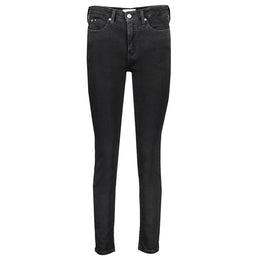 Calvin Klein Black Cotton Jeans Denim