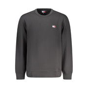 Tommy Hilfiger Black Cotton Men Sweater