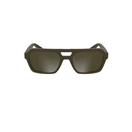 Calvin Klein Brown Bio-Based Fabric Men Sunglasses