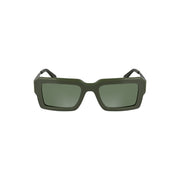 Calvin Klein Green Acetate Women Sunglasses