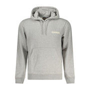 Napapijri Grigio Cotton Men Sweatshirt