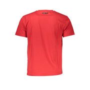 Cavalli Class Red Cotton T-Shirt