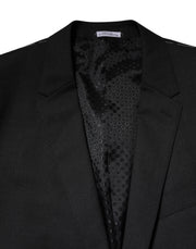 Dolce & Gabbana Dark Gray MARTINI Single Breasted Jacket