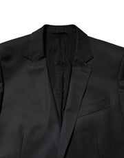 Dolce & Gabbana Dark Gray MARTINI 2 Pc Single Breasted Suit