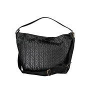 Mario Valentino Black Polyethylene Handbag