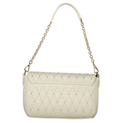 Mario Valentino White Polyethylene Handbag