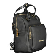 Mario Valentino Black Polyethylene Women Backpack