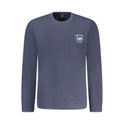 Lee Blue Cotton Sweatshirt
