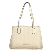 Mario Valentino Beige Polyethylene Women Handbag