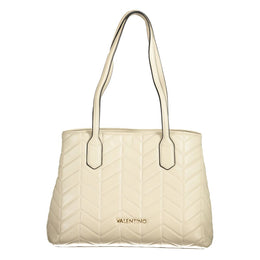 Mario Valentino Beige Polyethylene Women Handbag