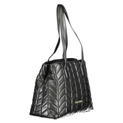Mario Valentino Black Polyethylene Women Handbag