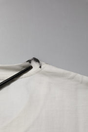 Dolce & Gabbana White Cotton DG Logo Print Round Neck T-shirt