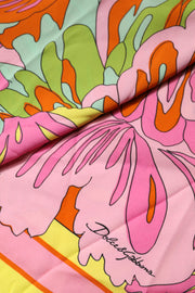 Dolce & Gabbana Multicolor Floral Round Neck Sleeveless Top