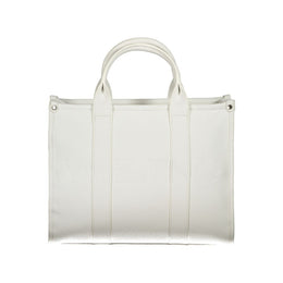 Mario Valentino White Polyethylene Handbag