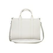 Mario Valentino White Polyethylene Handbag