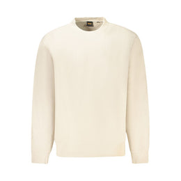 Hugo Boss Beige Cotton Sweatshirt
