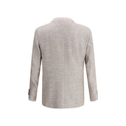 Brunello Cucinelli Light Brown Linen Blazer