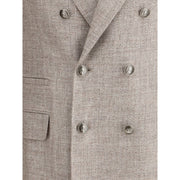 Brunello Cucinelli Light Brown Linen Blazer