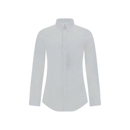 Dolce & Gabbana White Elastane Dress Shirt