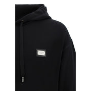 Dolce & Gabbana Black Cotton Sweatshirt