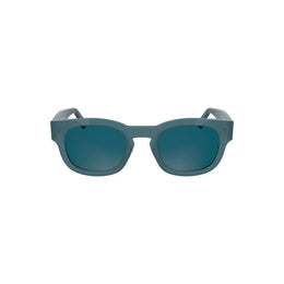Calvin Klein Blue Acetate Women Sunglass