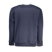 Cavalli Class Blue Cotton Men Sweater