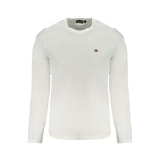 Napapijri Bianco Cotton Men T-Shirt