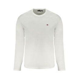 Napapijri Bianco Cotton Men T-Shirt