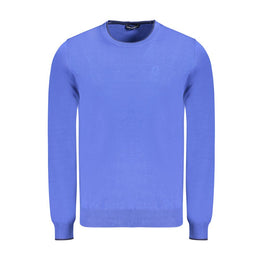 North Sails Blue Cotton Men Sweater
