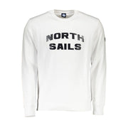 North Sails White Cotton Men's Sweater