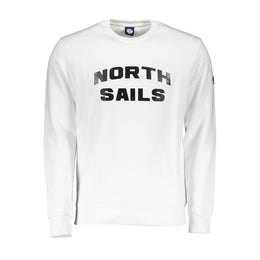 North Sails White Cotton Men's Sweater