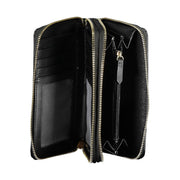 Mario Valentino Black Polyethylene Women Wallet