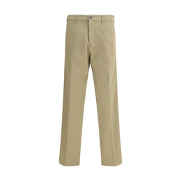 Prada Beige Cotton Chino Pants
