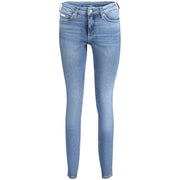 Calvin Klein Blue Cotton Jeans Denim