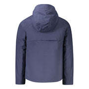 K-WAY Blue Polyester Men Jacket