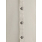 Brunello Cucinelli White Cashmere Cardigan