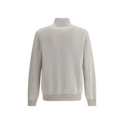 Brunello Cucinelli White Cashmere Cashmere Sweater