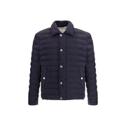 Brunello Cucinelli Blue Polyester Coat