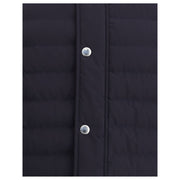 Brunello Cucinelli Blue Polyester Coat