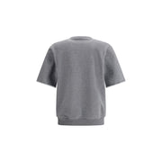 Brunello Cucinelli Gray Cotton Sweatshirt