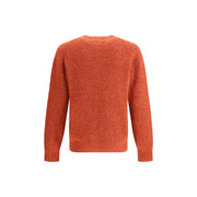 Brunello Cucinelli Orange Alpaca Vicugna Pacos Sweatshirt