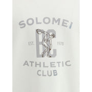 Brunello Cucinelli White Cotton Sweatshirt