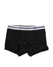 Dolce & Gabbana Black Cotton Stretch Regular Boxer Underwear