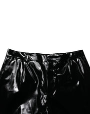 Dolce & Gabbana Black Nylon Straight Men Pants