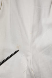 Dolce & Gabbana White Cotton Cargo Jogger Men Pants