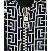 Balmain Black Cotton Sweatshirt
