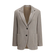 Brunello Cucinelli Gold Cotton Coat