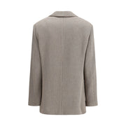 Brunello Cucinelli Gold Cotton Coat