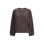Brunello Cucinelli Brown Cashmere Cashmere Sweater