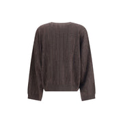 Brunello Cucinelli Brown Cashmere Cashmere Sweater